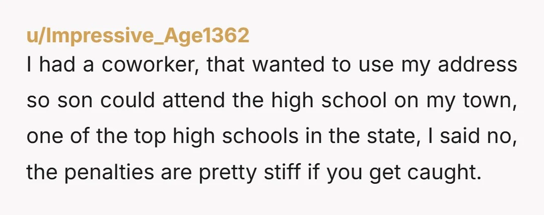 u/alicat777777 Why was it such a big deal? Yes, it was out of district. But it is also not right that kids get derived of a better education based on...