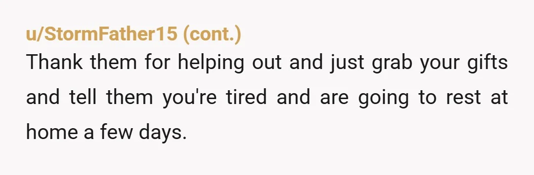 u/rusty0123 Stuff like this doesn't play for me. I don't hide other people's bad behavior. I would suggest you send a group text to your invitation list. "Sorry guys. We...