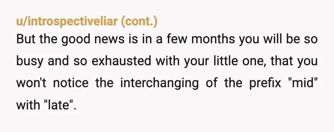 u/Both-Enthusiasm708 NTA I say if you want to give the baby your last name do it. I have never understood why babies have to have the father's last name. Do...