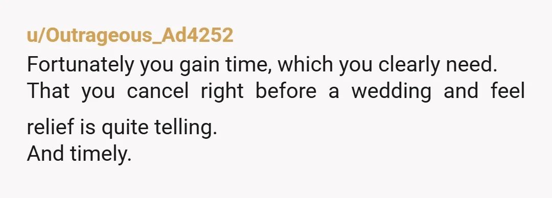 u/km4098 Is the time close to the wedding, a period where you have spent more time together than you have before? You mentioned your time together is limited. Have you...