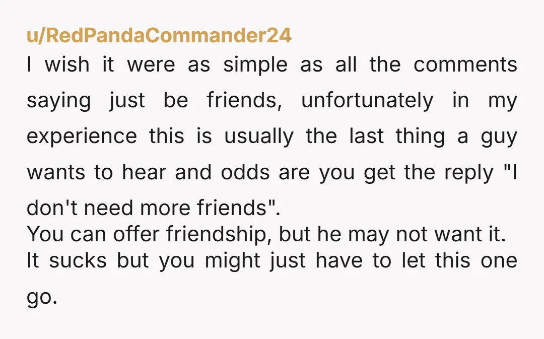 u/imenvi I think you’ve met a good guy, and you really wanna like him. Unfortunately, you can’t force attraction. Besides the claims of ‘you’re wasting his time’, ‘he deserves better’,...