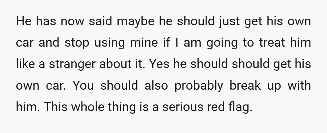 If you buy a house and he moves in for free, is he also going to demand to be on the deed because he pays for the grocery bills occasionally...