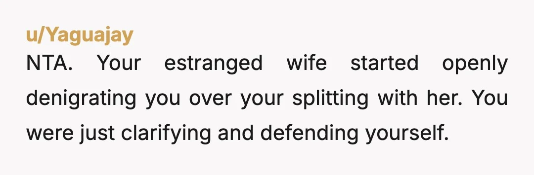 u/SnooCauliflowers9874 NTA. You would not have talked about any of that if she wasn’t loudly expressing her thoughts about you throwing her out and painting herself as a victim. She...