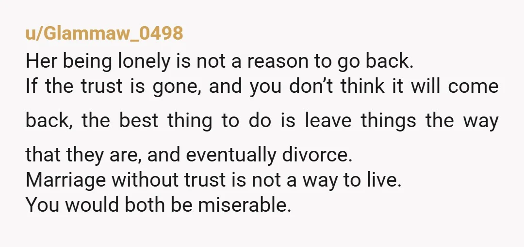 u/Justsleepandgames
I honestly just feel bad for everyone in this situation minus the friends husband.