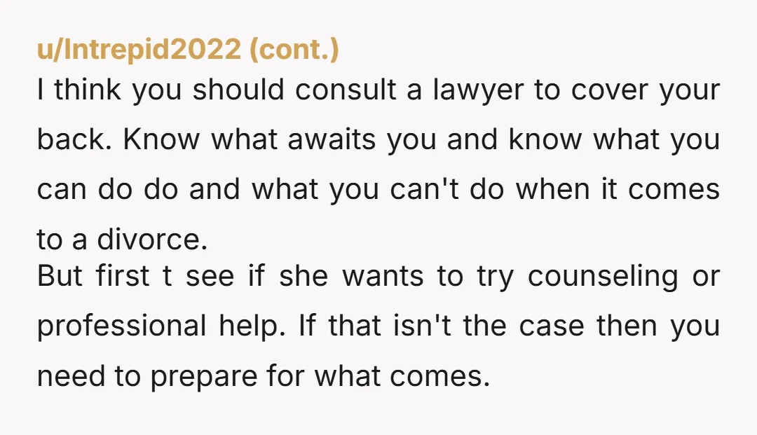 u/Brilliant-Object-467 What you can do is for the sake of your child pull yourself together. This woman is not worth the grief that you’re going through. You are better than...