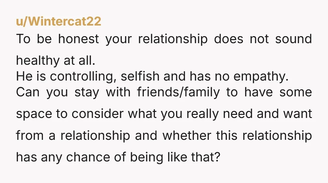 u/NoeTellusom You do realize he's triggering your trauma on purpose, right? Start working with a therapist on an exit plan.