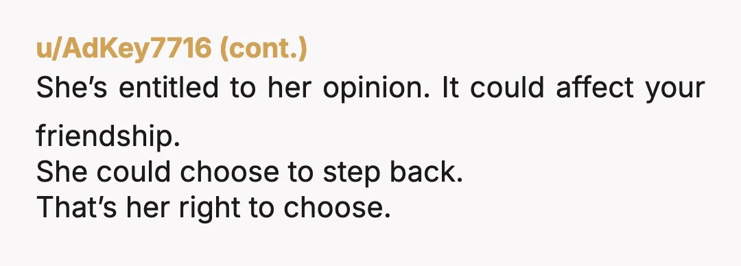 u/ModestSloth5729 NTA, even though its her wedding, your work/classes come first. Unless she agrees in writing to subsidise the cost of your scholarship if you lose it. If I were...