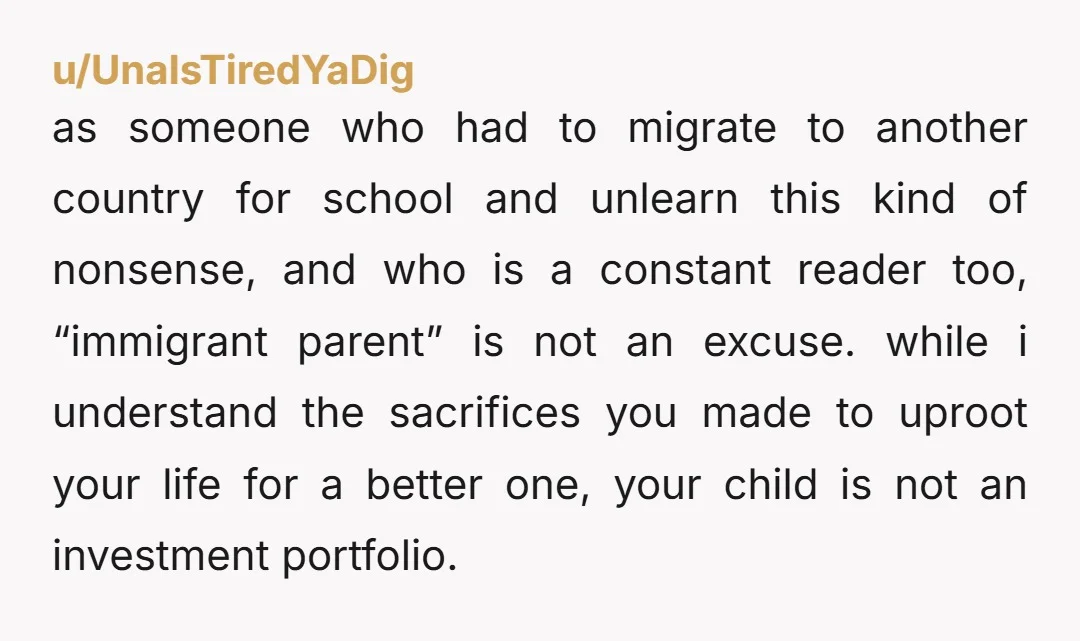 u/Derkmeister_Grande YTB You are not a good parent. As you've stated in other comments, your daughter is doing perfectly in her classes, yet you punish her because she is "seemingly"...