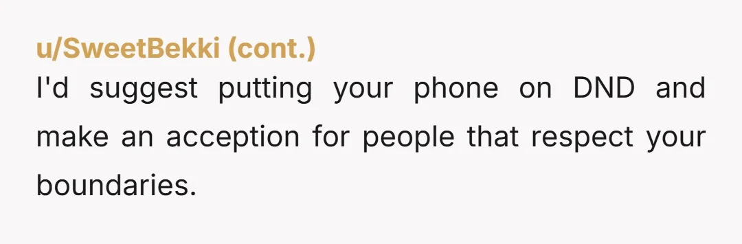 u/traciw67
Nta.
I would also give your phone to your partner so that you don't have to deal with all the texts, etc when you're in the hospital.