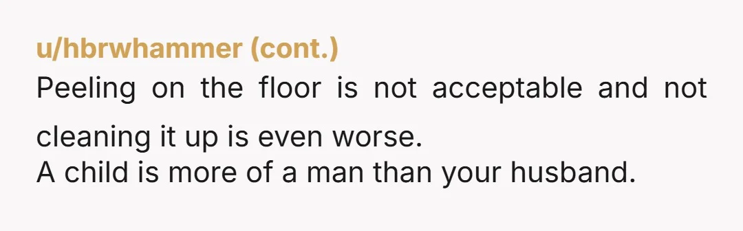 u/AmazonAssassin
NTJ yes every man misses once in awhile, but most decent men will clean up after themselves
