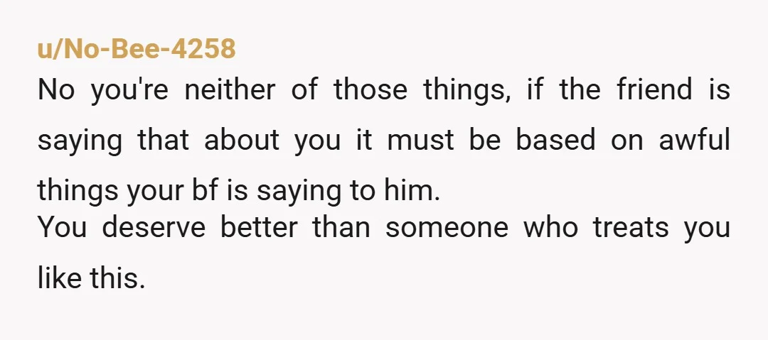 u/Quiet-Hamster6509 I would make it very clear to him, via text message so there is written evidence, that if he ever speaks to you that way or to others about...