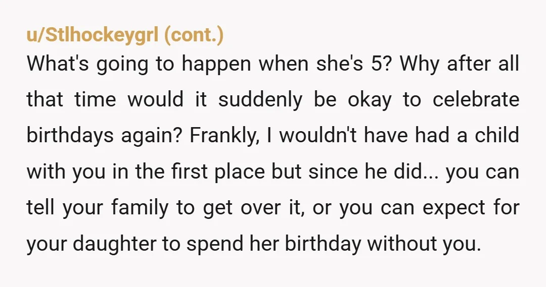 u/NickelPickle2018
YTA you and your parents are being unreasonable and need grief counseling asap.
The only sane person is your husband and yes you owe him an apology.