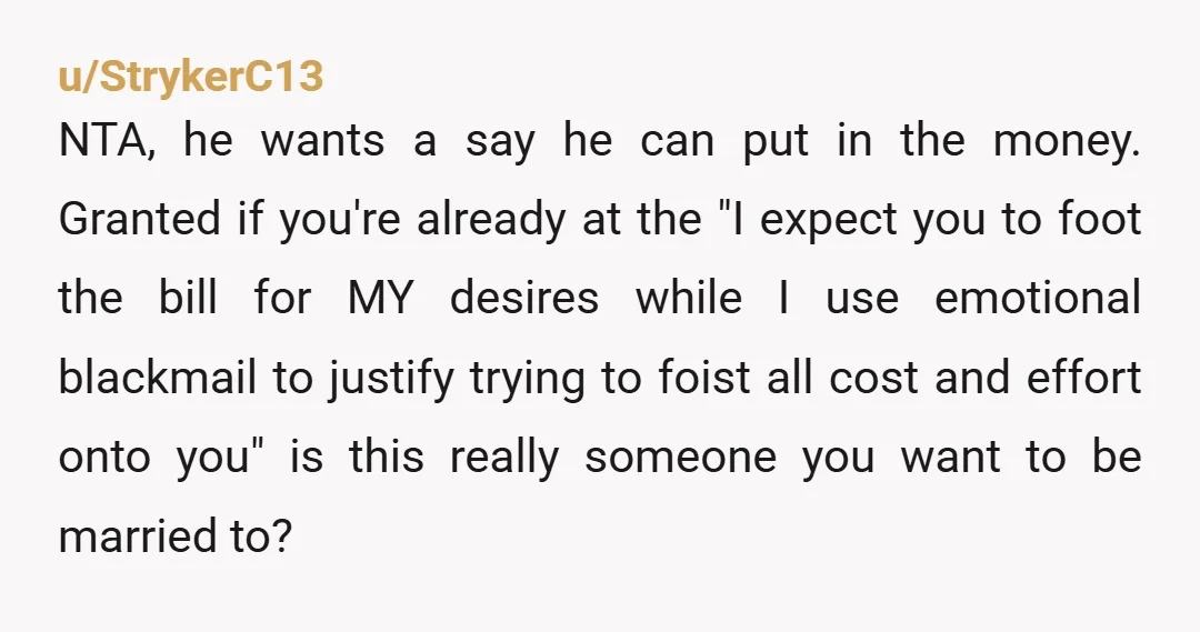 u/em1977
No pay, no say. Behold your future if you stay with this schmuck.