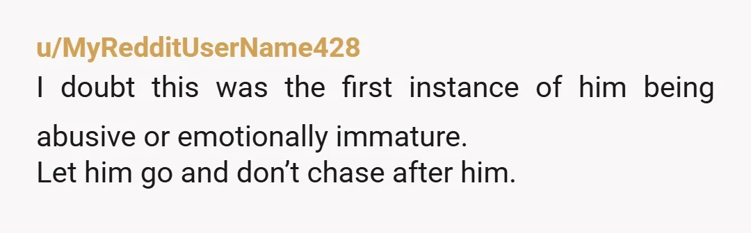 u/StarDewbie
Anyone who causes physical pain to anyone else and doesn't automatically apologize is NOT a good person.
Don't let him back in.