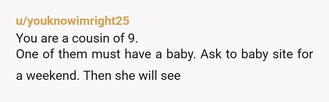 u/The_Hermit_09 I think her level of clean is a problem. This is not normal. Also the comment about dirty children being poorly trained worries me. If she thinks she can...