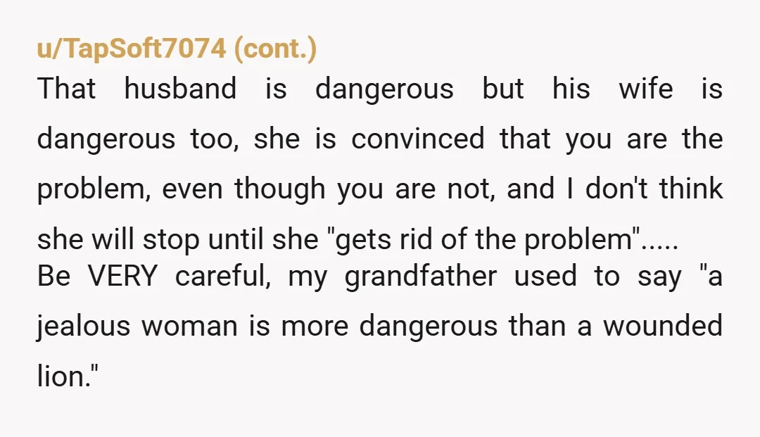 u/Sparklingwine23 NTA, how you dress in your own home is your choice. Her husband shouldn't be staring at a crack in your curtains trying to peep. Next time tell her...