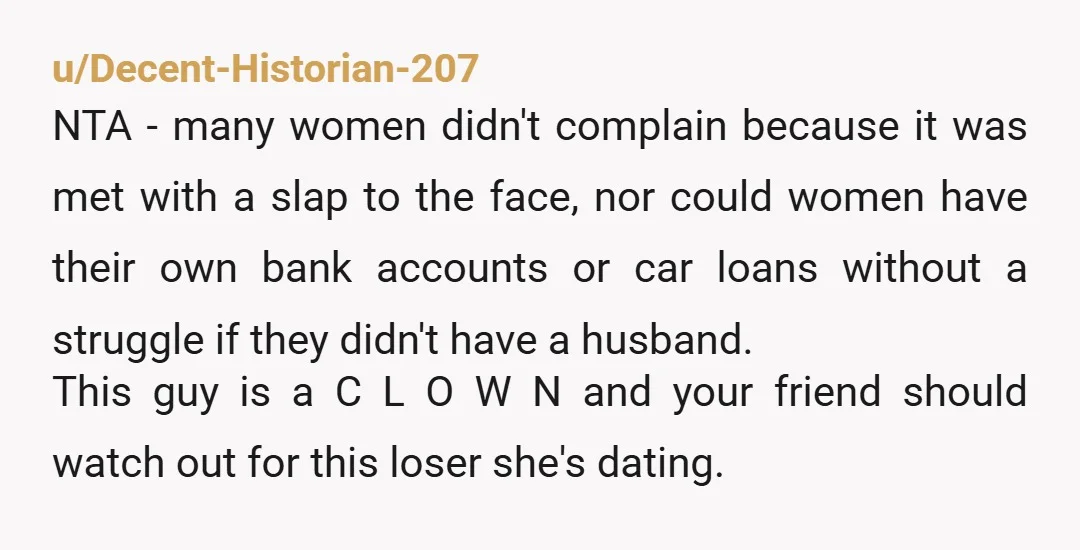 u/kilawolf
YTA if you don't drop that friend.
Unleashing her annoying bf onto y'all and expecting y'all to deal with it is just awful behavior