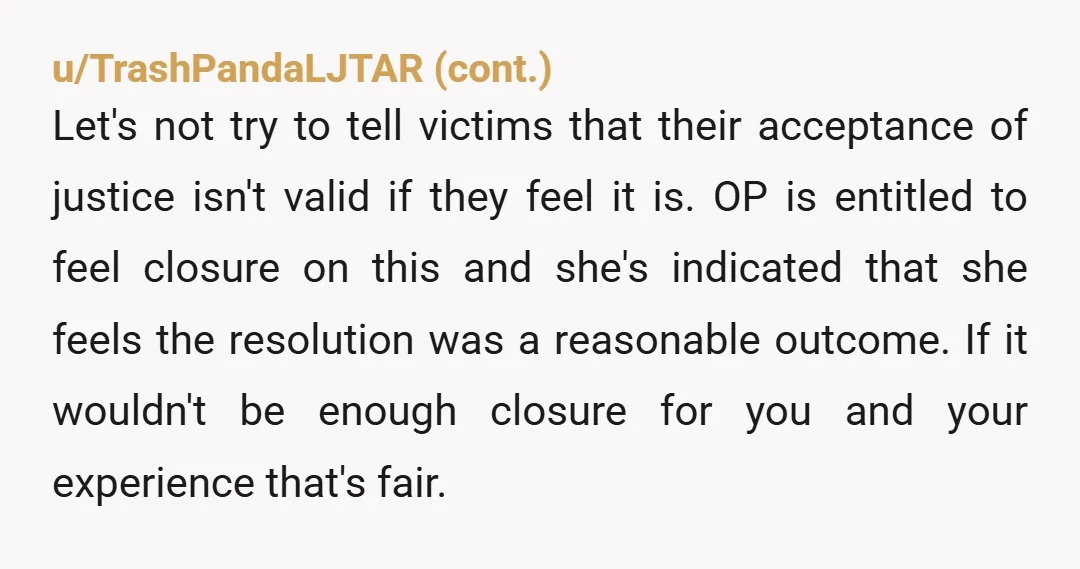 u/SheketBevakaSTFU
Notable that what actually helped her was DMs, the thing that’s not allowed on r/legaladvice.