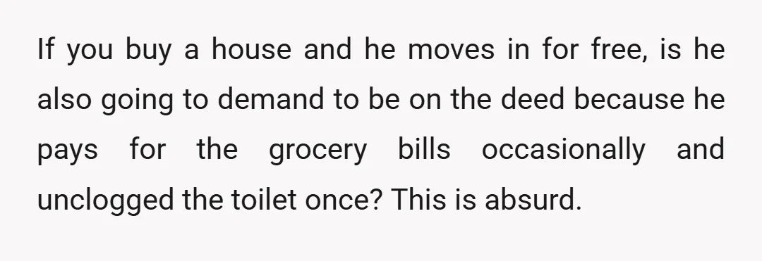 u/OverRice2524
Hahahaha! 
Yes he absolutely should get his own car. 
Stop loaning him your car immediately.
This is a huge red flag.
