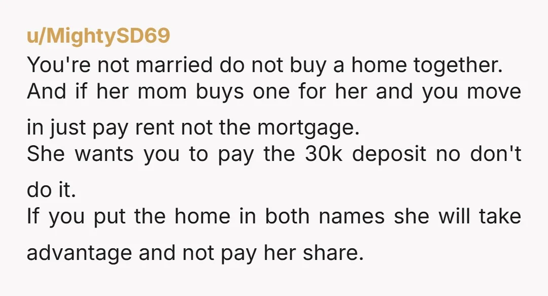 u/murphy2345678 RUN. Get away from the both of them. They are trying to scam you. Don’t let them.