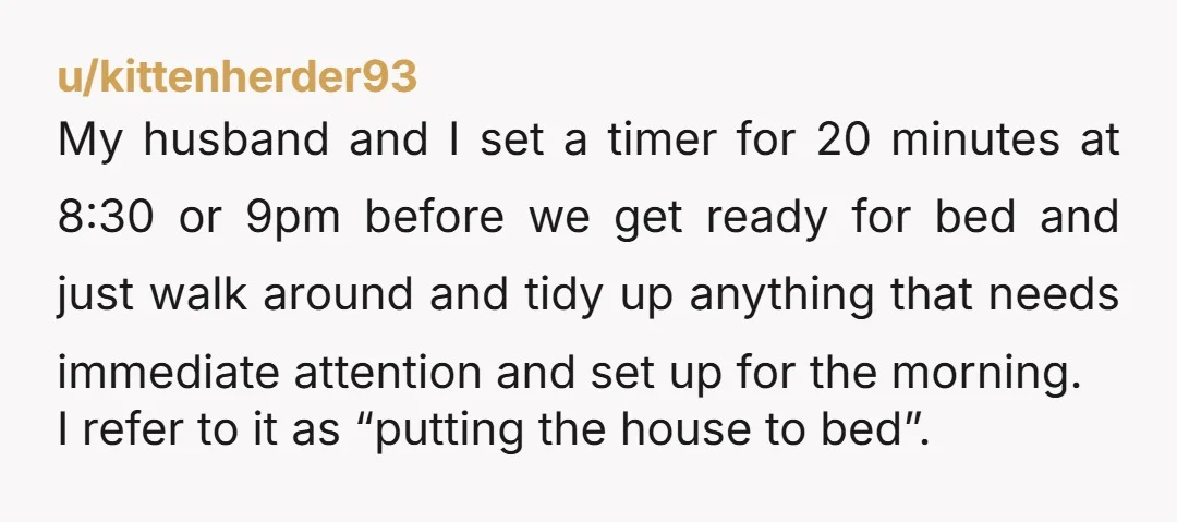u/Fast_Interaction_982 I totally second you on this. I try to do it too. It takes way less time than putting away items one by one or worse “dealing with them...
