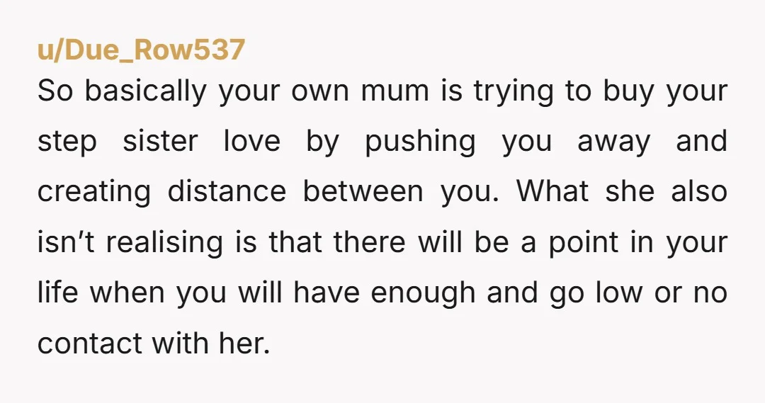 u/grumpy__g Make a long list with all the times she treated her better than you. Describe everything in detail. Make a small book for her with the title: „When a...
