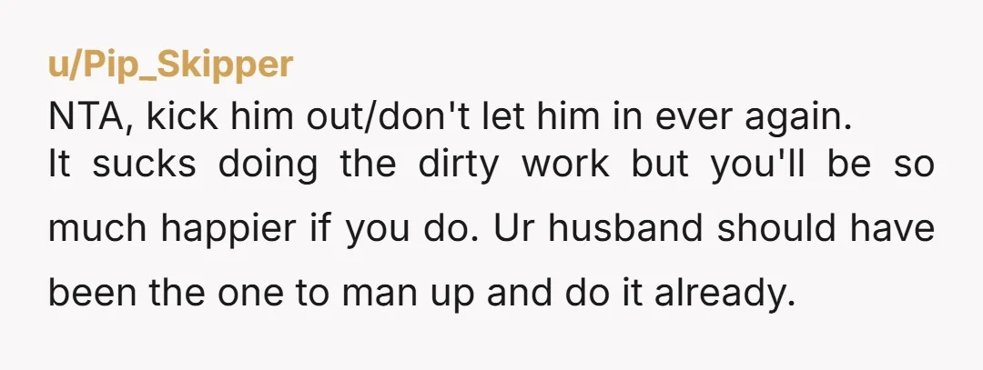 u/Buffalo-Empty NTA. You need to tell the friend yourself how things are going to happen from now on. Don’t wait for husband to say anything because he will not. “BFF,...