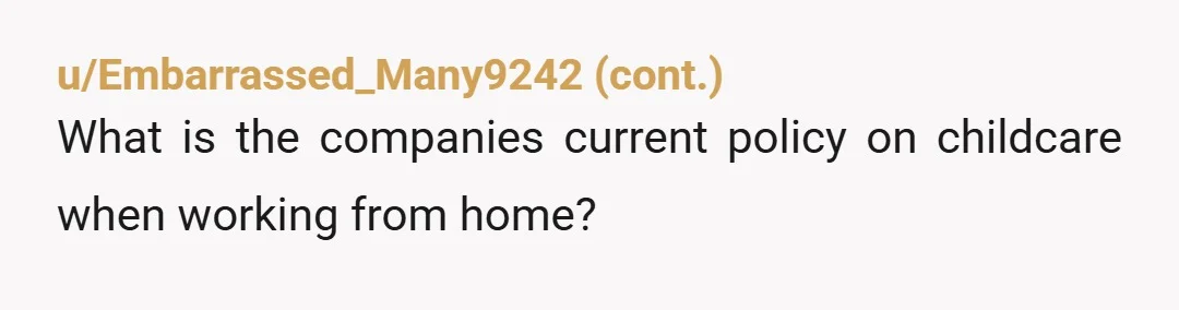 u/Cellar_door_1 So if a person with no children said that to you, would it be okay? Because it’s going to be a free for all if you let this person...
