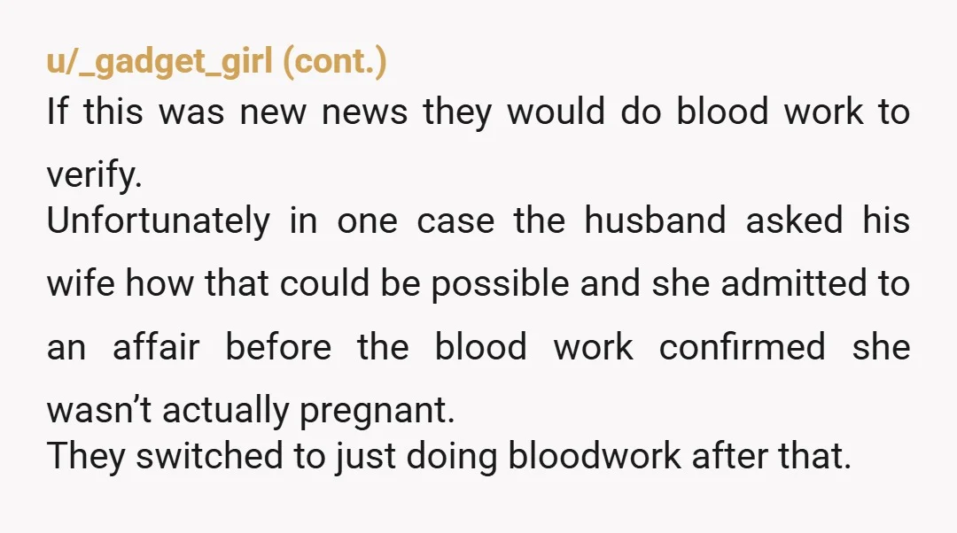 u/PrincessCG
Nta. Dave’s wife deserves to know the truth too.