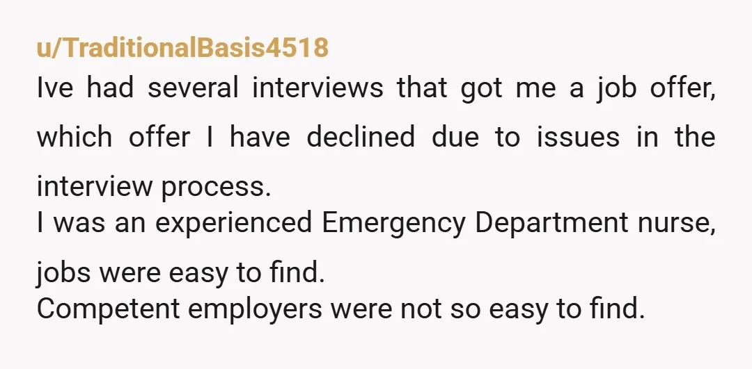 u/maaaaaan412 You see this as a question to ask to look empowered according to tons of influencers and coaches all over the place. In my experience interviewing for around a...
