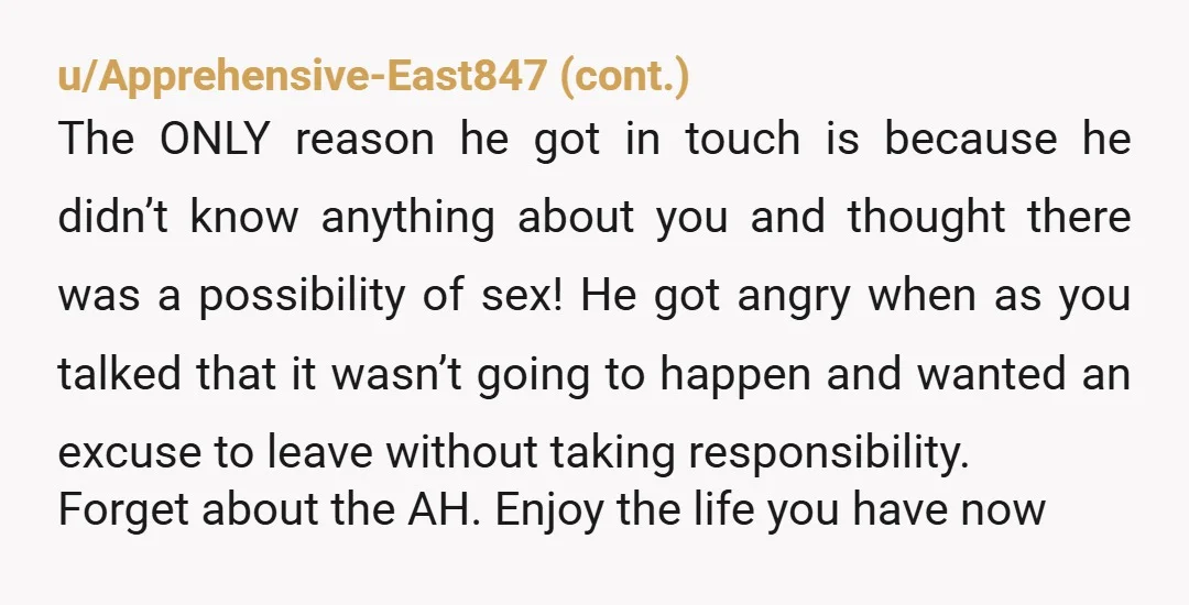 u/Bird_Brain4101112 “You should have tried harder” is a cop out. He is trying to shift the blame on you. An abortion is a time sensitive thing and to say you...