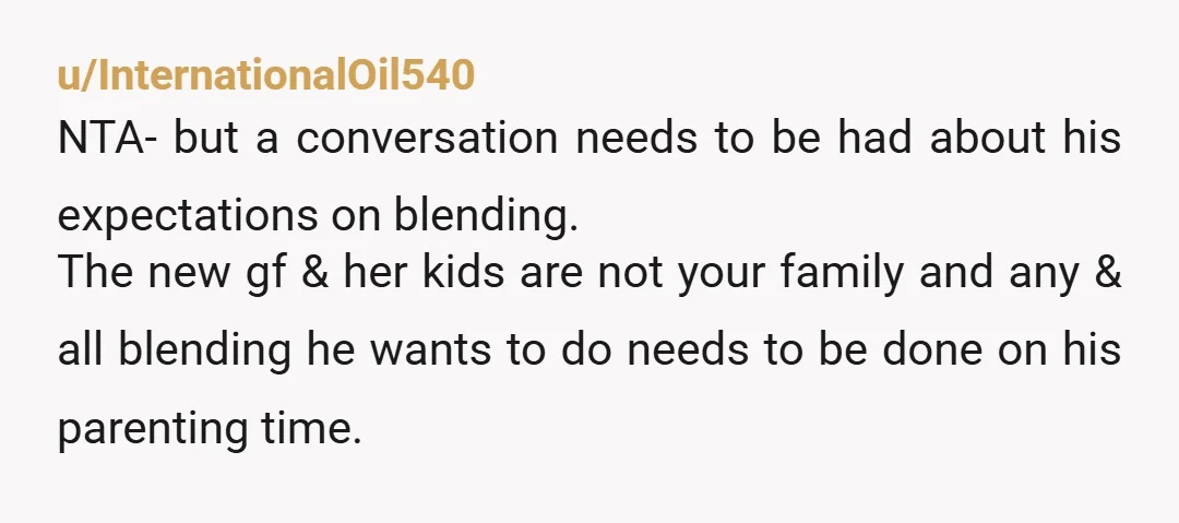 u/Untitled-Original NTA, I think it would be one thing if it was just you and your daughter going trick or treating, and your ex asked to come and bring his...