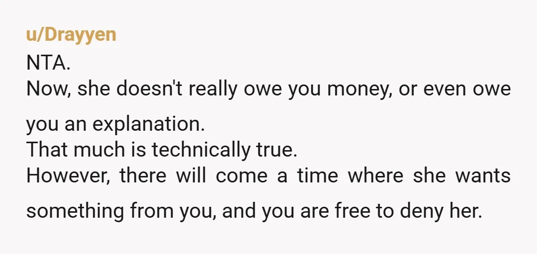 u/MotherToMonsters NTA my siblings assume I get loads of help from my parents but it's not true. My dad gives money to my sisters (a social worker 2 kids and...