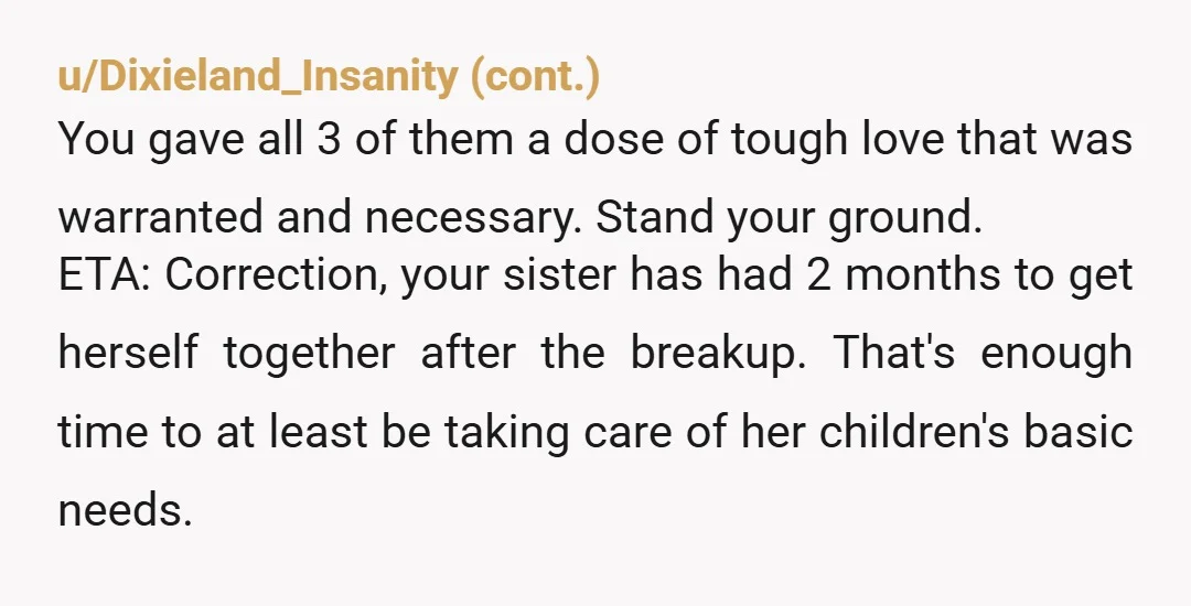 u/ember428
Children used to have to eat what the adult cooked or eat nothing. 🤷
Soooo NTA
