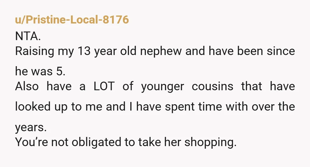 u/Lewes2024 NTA. A forced apology is a fake or non-apology. At 13, she 100% knows that saying someone’s outfit is ugly and makes them look fat is an insult, not...