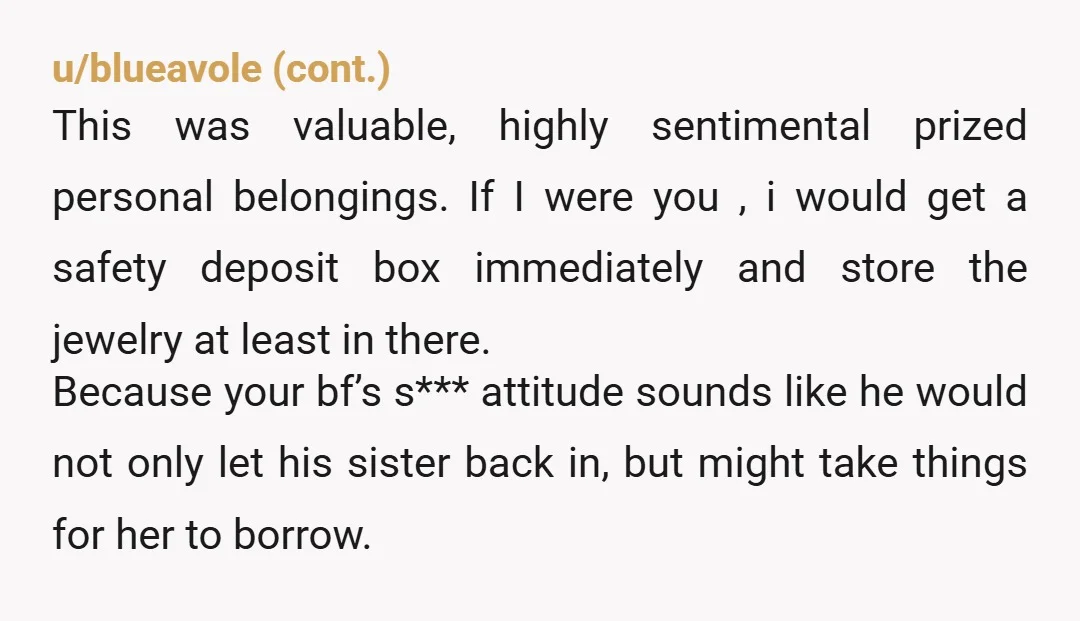 u/z-eldapin He should have stayed at the hotel as well. Personal space and repeated asks are it hard rules to follow. That he defends the sis and not you is...
