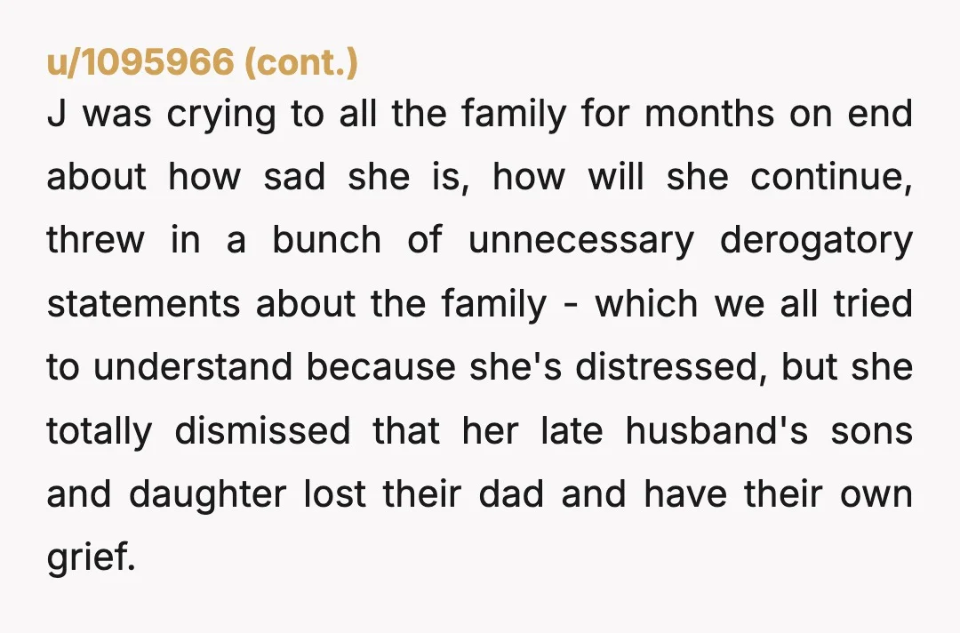 u/CurrentTea3987
NTA. It clear that even as an adult she’s still the same rotten kid inside.