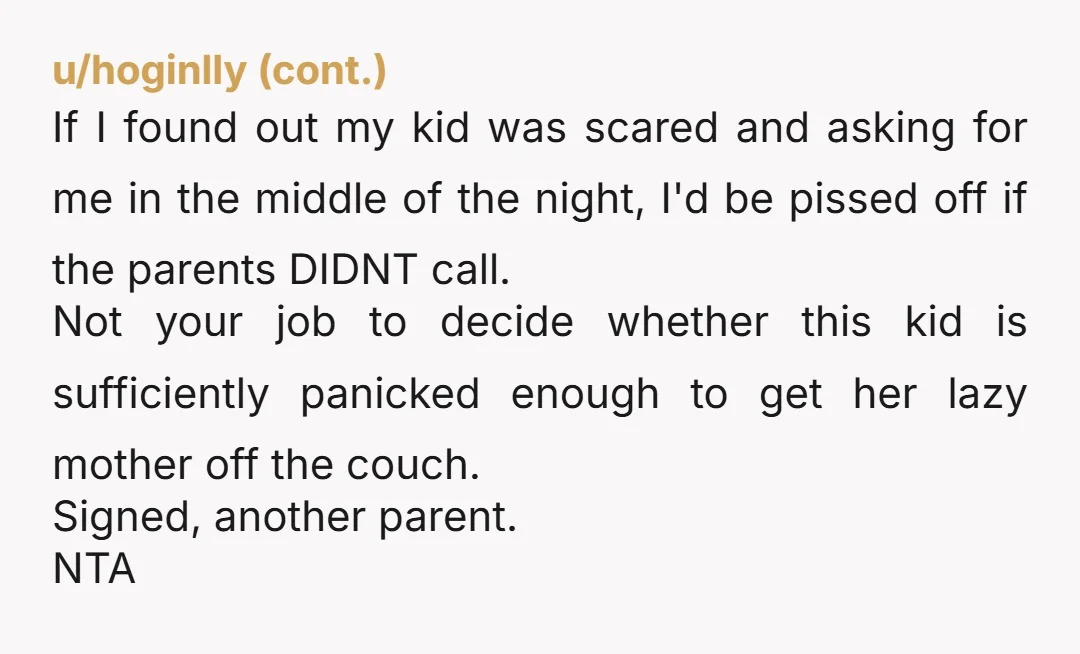 u/Bustysaintclair_13 NTA at all. I would never put another parent in that position without talking to them about it first and coming up with a backup plan together if it...