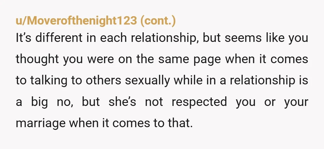 u/OpenerOfTheWays
She keeps getting salty with you because you keep trying to get her to cheat on her boyfriend with her husband.
UpdateMe