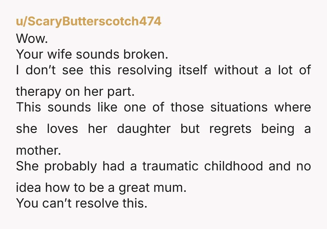u/Fun_Concentrate_7844 Counseling. An impartial 3rd party needs to mediate. I think it is past trying to fix it on your own.