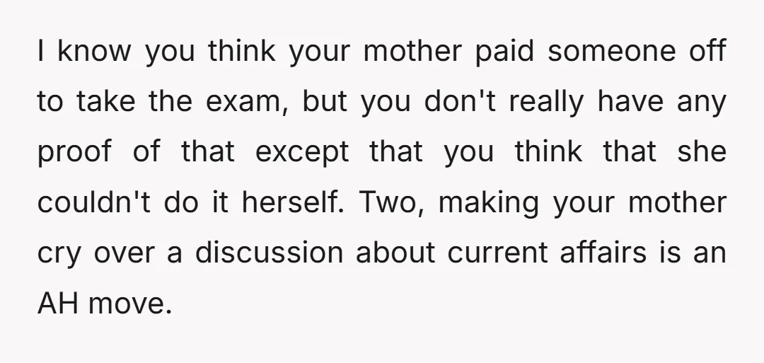 EDIT BECAUSE THIS SEEMS IMPORTANT: OP AND HER MOTHER DONT EVEN LIVE ON THE PROPERTY WITH THE SERVANTS, THEY GO THERE ON HOLIDAY, IT BELONGS TO THE GRANDPARENTS, SO OPS...