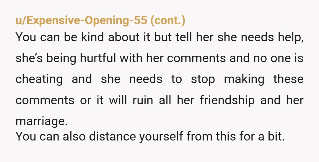 u/ejambu It’s probably less about your looks and how much she trusts you. I certainly wouldn’t worry about your looks because of this. That being said, I think you need...