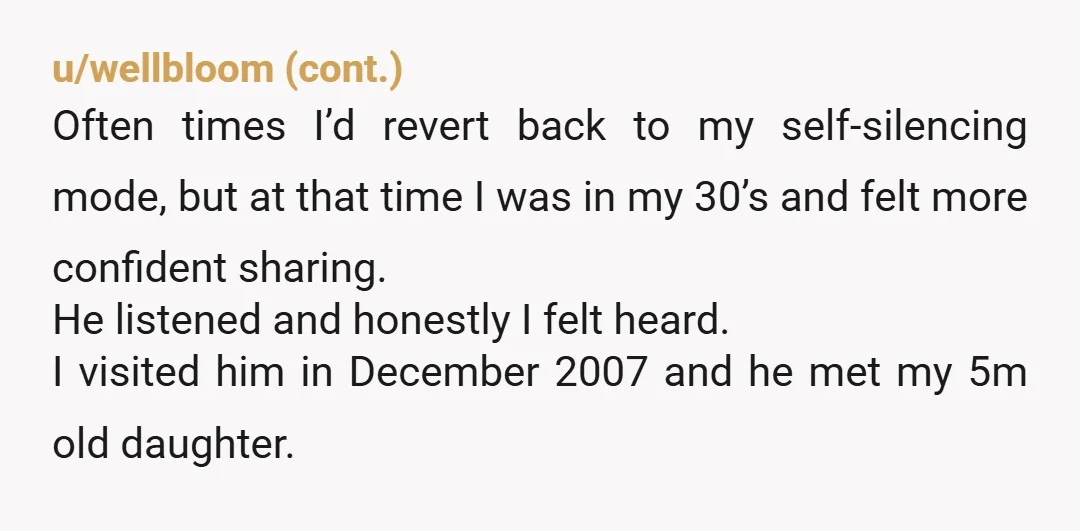 u/Icy_Guard_8216 My dad was a mess. So much so that my sibling decided to move out at 18. The day before he died, he called me (he was out of...