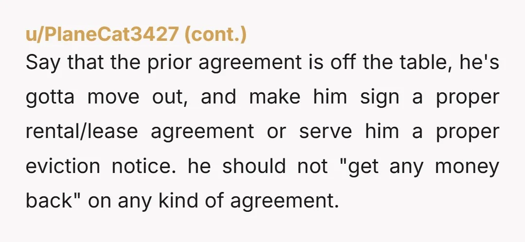 u/Top-Bit85 You are too smart to indulge him, that's why you own a home and he does not! Ask him if his landlord is going to give him back his...