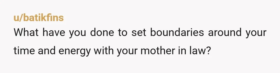 u/MeesaMadeMeDoIt So...stop involving her. Don't talk to her about what baby items you prefer, or what you need. You'll take care of it. If she buys you something you specifically...