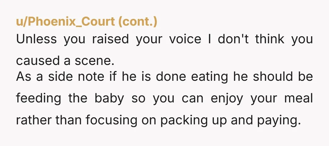 u/Busy_Historian_6020
Why did he not feed the baby when he was already done? He seems like a piece of work.
