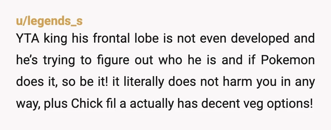 u/100000cuckooclocks
YTA.
It doesn’t matter what his motivation is, he’s made a decision for himself and you need to respect that.
If you can’t, then break up.