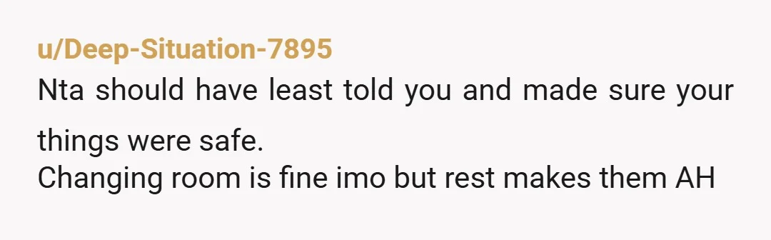 u/Bluebunnywitch That’s a disgusting thing for your father and his wife to do to you. It’s one thing if they gave you notice and you had time to get your...