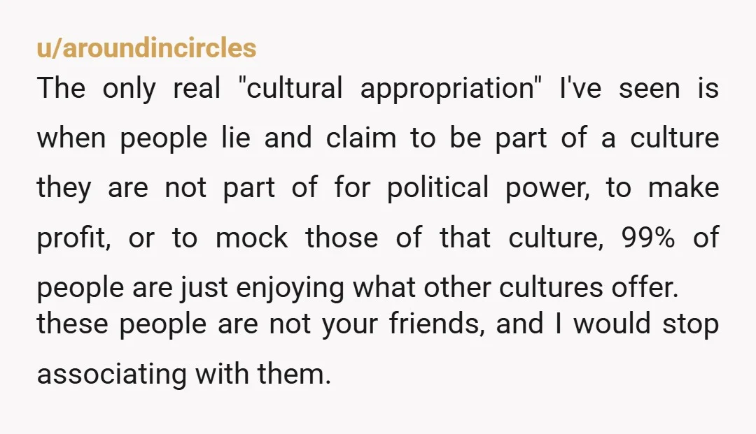 u/Ballas333 I say go for it. Some people can take the whole SJW thing a little too far. But at some point you'll probably have to just let it go....