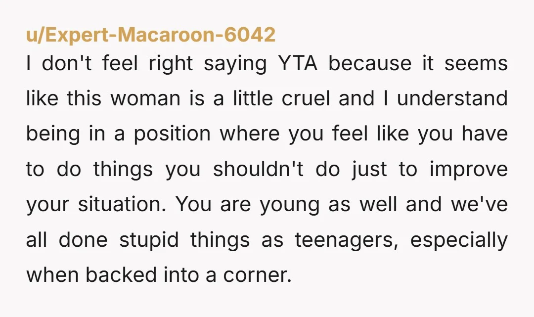 u/SorrowDust
YTA because you thought only of yourself and was inconsiderate about your dad's feeling to be cheated on again